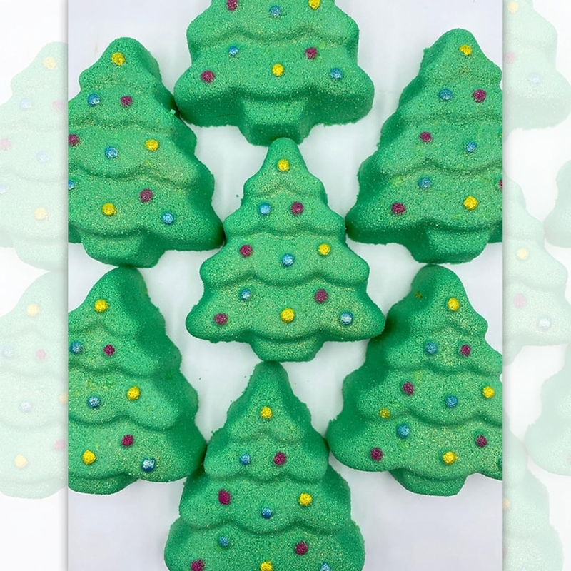 Silicon Mold Christmas Tree - 6 Cavity - 15-20g
