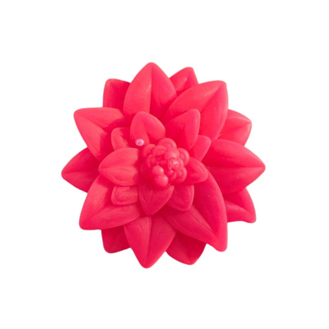 Silicon Mold Candle Flower Leaf Decor - Single Cavity