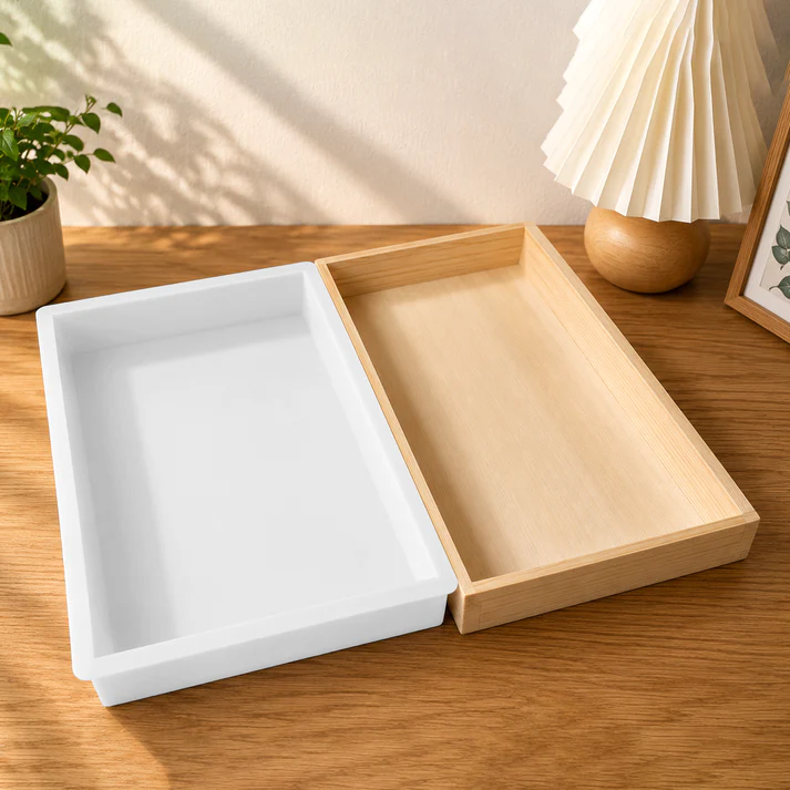 Silicon Mold Wooden Rectangle 5Ltr 5000g