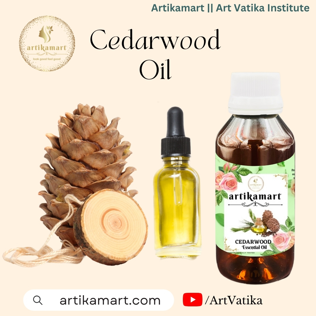 Pure Cedarwood Essential Oil - Steam Distilled - Aromatic and ...