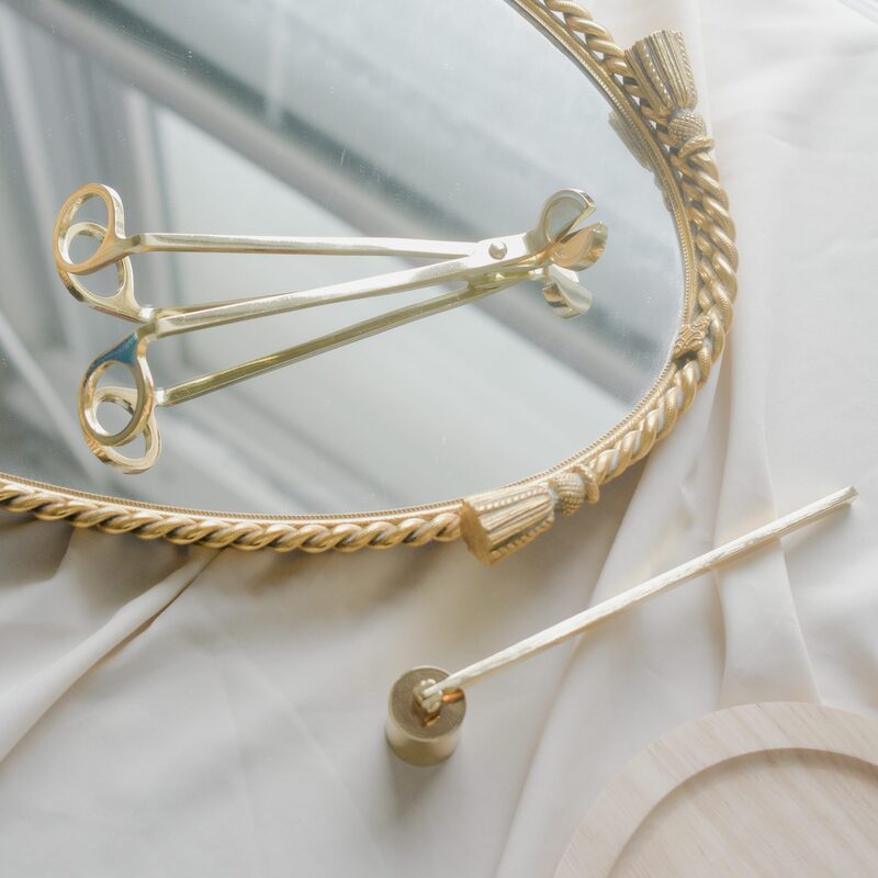 Candle Accessory - Wick Cutter (Gold)