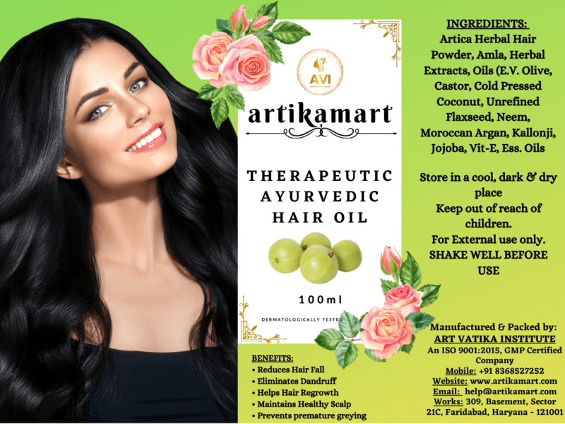 Theraputic Ayurvedic Hair Oil