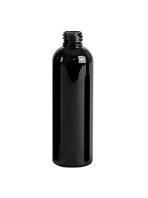 200ML AVON PET BOTTLE BLACK- 24MM NECK