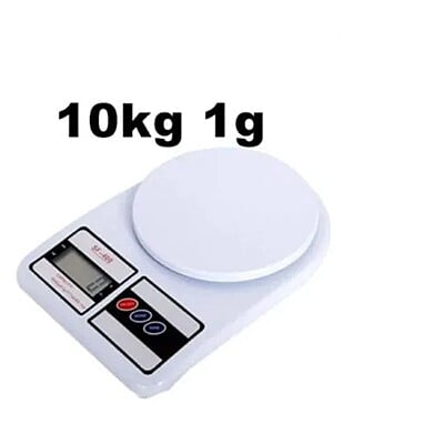 KS001 or SF400 Weighing Scale 1g-10kg (Round)