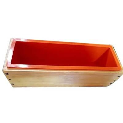 Silicon Loaf Mold Wooden 1.5kg