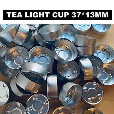Candle Tealights 37*13 Aluminium Cup