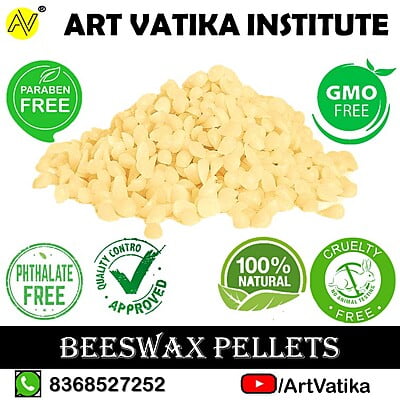 Beeswax Pellets White (NATURAL)