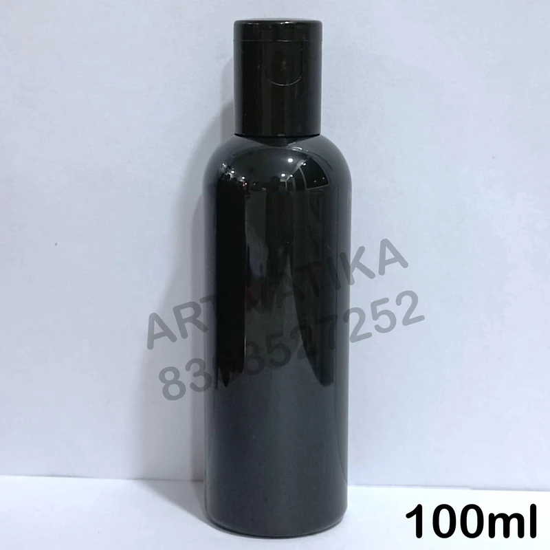100ml AVON PET Bottle BLACK - 20mm Neck