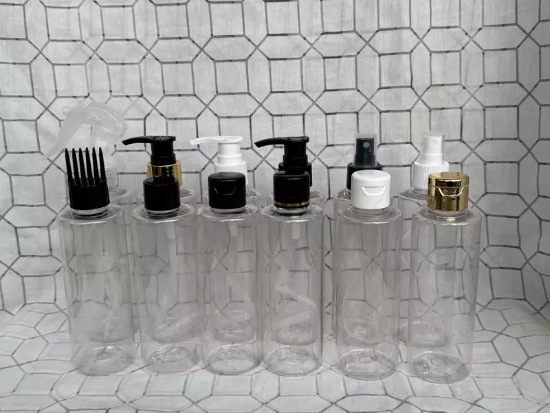 200ml JLI Pet Bottle CLEAR - 24mm NECK