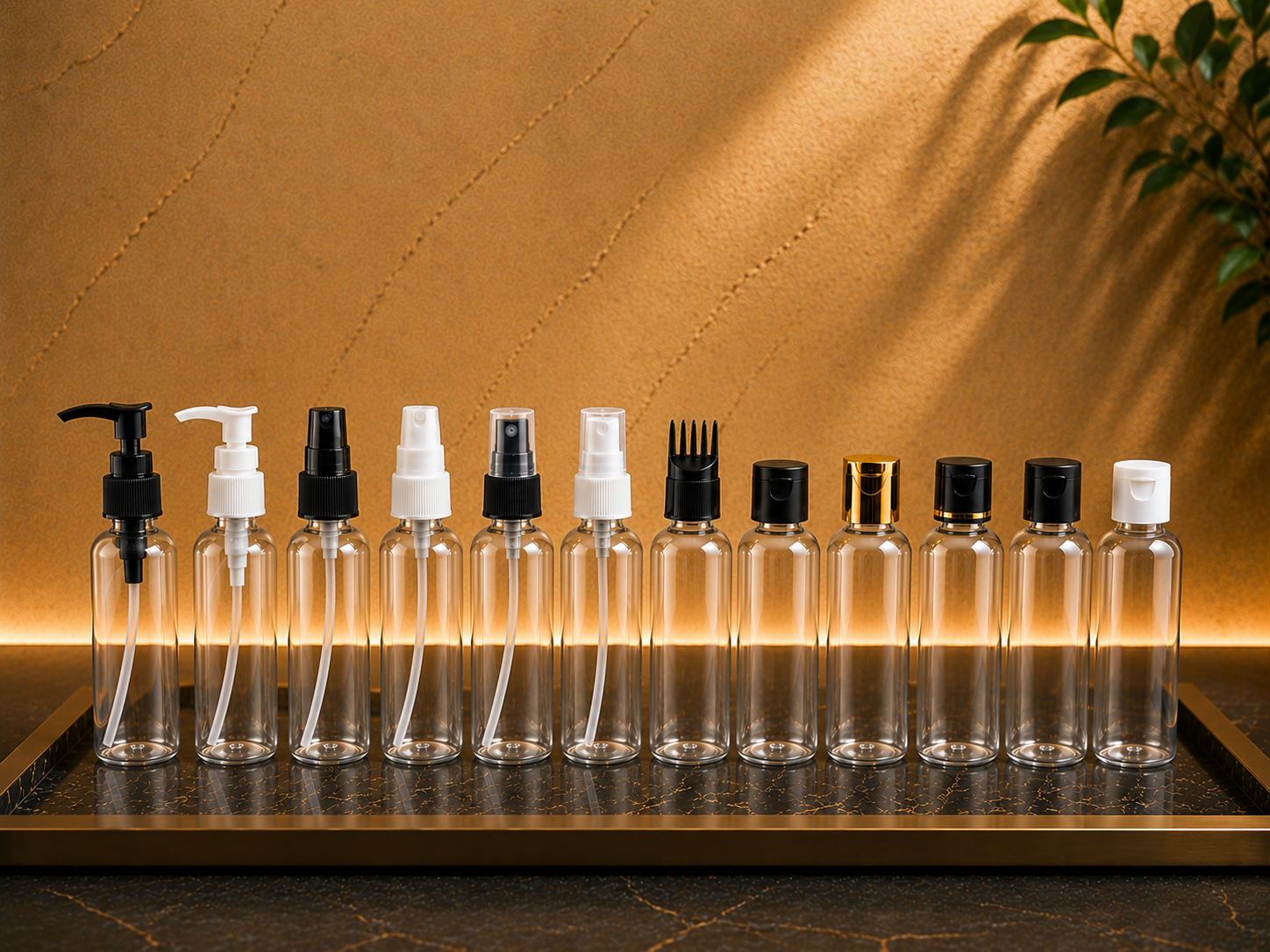 50ml AVON PET Bottle CLEAR - 20mm Neck