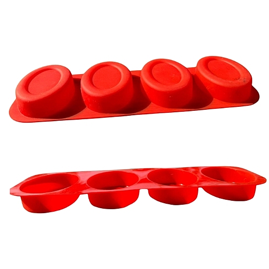 Silicon Mold Pears Oval - 4 Cavity - 75g