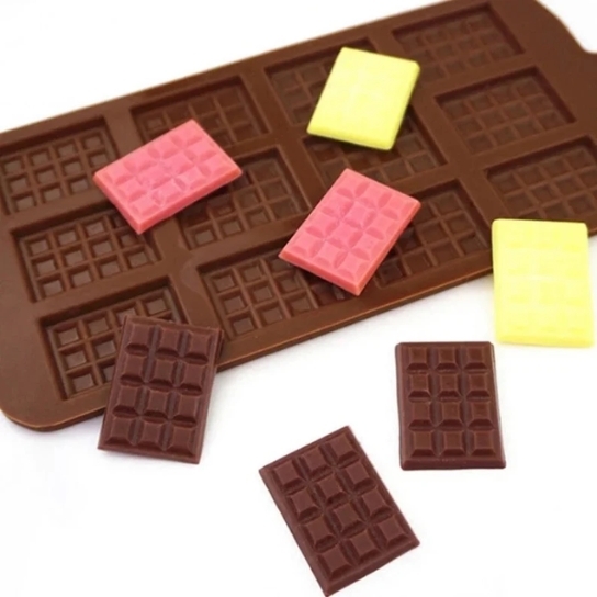 Silicon Mold Chocolate Bar 12 Cavity 5-10g