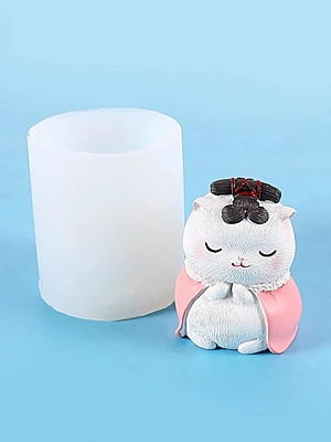 Silicon Mold Candle Costume Cat