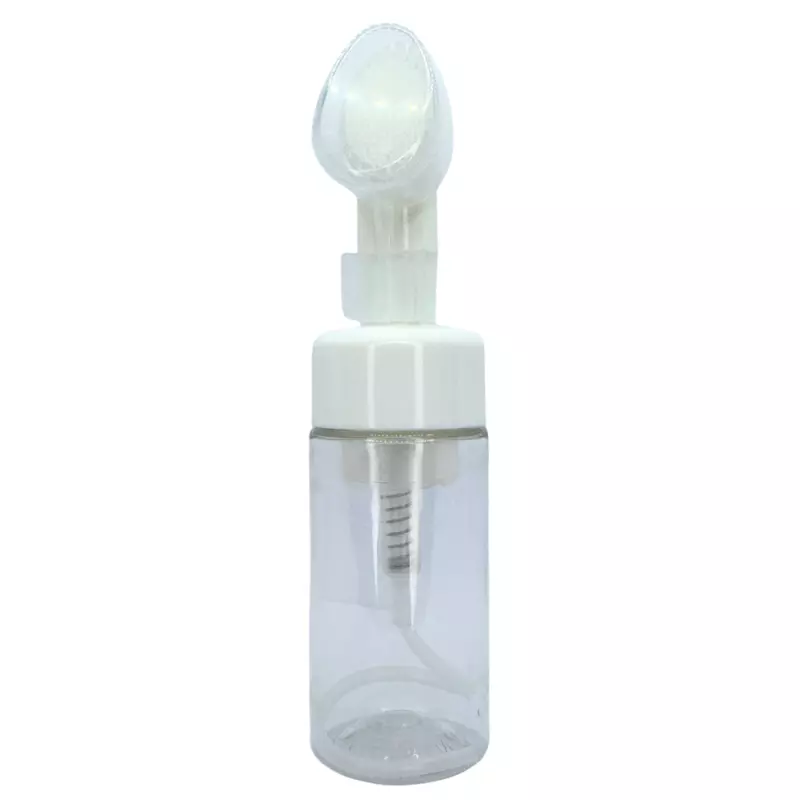 42mm Foam Pump BRUSH Cap - WHITE