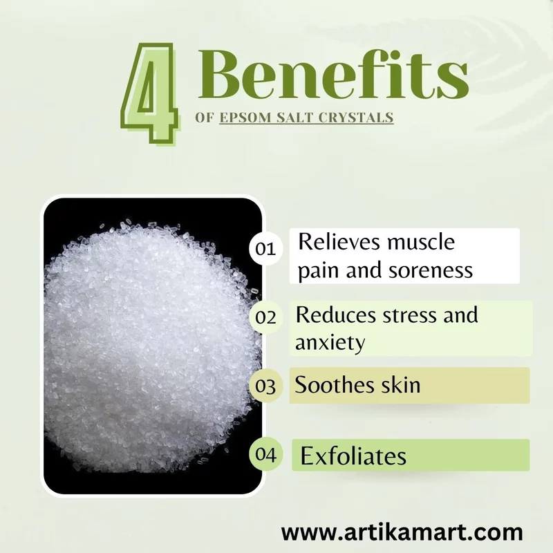 Epsom Salt Crystals