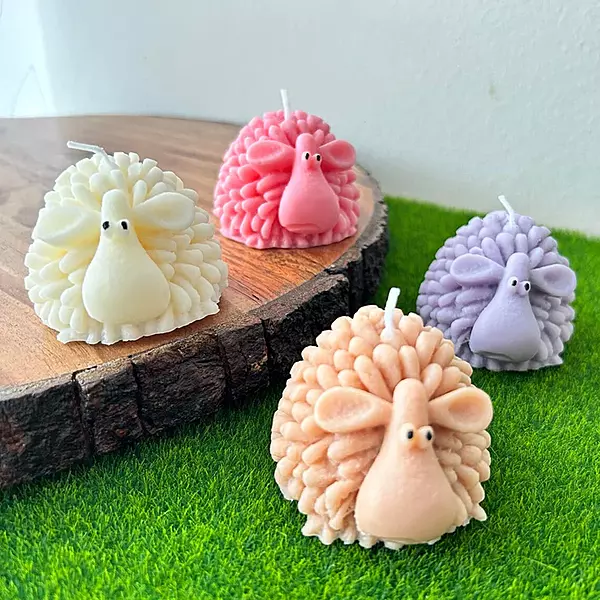 Silicon Mold Candle Animal Sheep