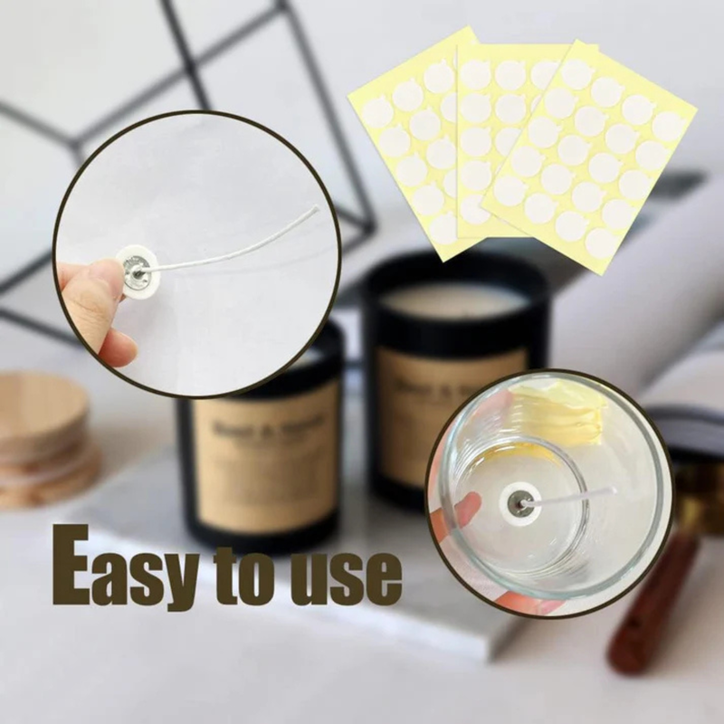 Candle Accessory - Wick Stickers (20pc in 1 sheet)