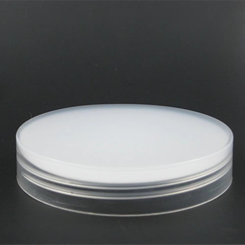 50ml Round PET Jar + 53mm PET Clear Transparent Cap