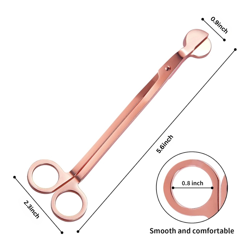 Candle Accessory - Wick Cutter (Rose Gold)