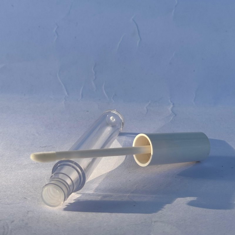 Lipstick - ROUND - White Cap - 4ml - Tall Container - Acrylic