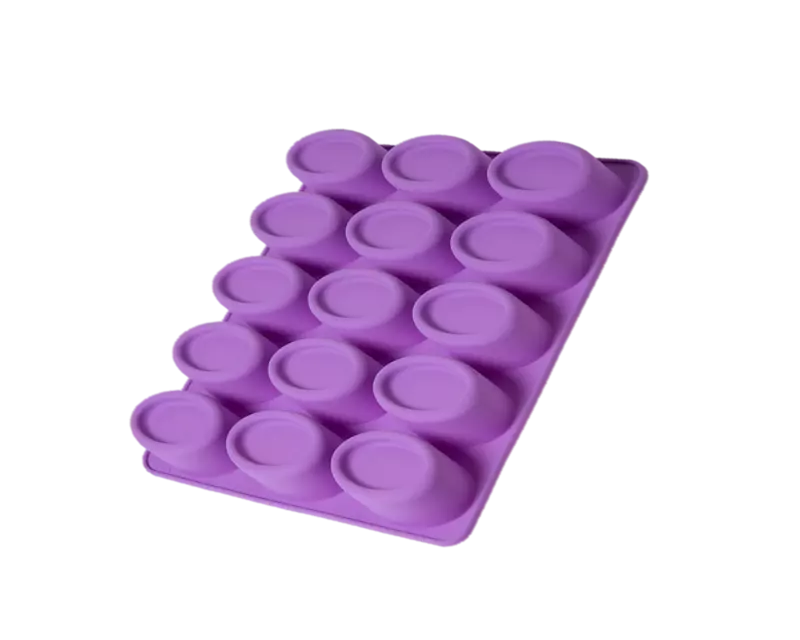 Silicon Mold Oval Pears 50g 15Cavity