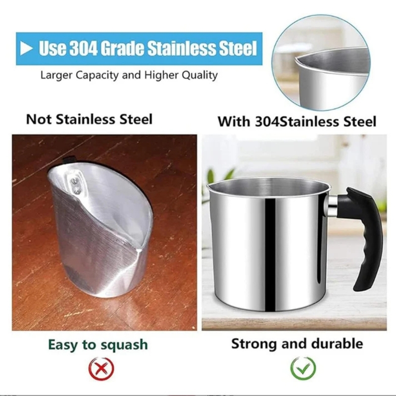 Pouring S.S. Mug 1800ml Jug Steel with Spout