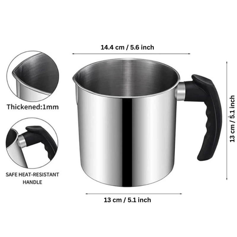 Pouring S.S. Mug 1800ml Jug Steel with Spout