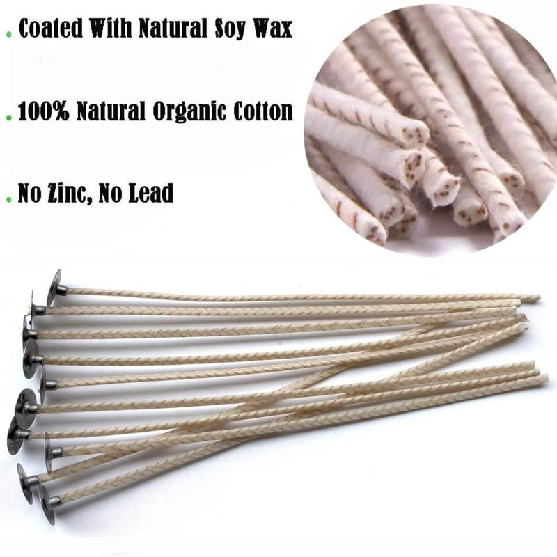 Candle Wicks - ECO Braided - 7 inch 100pc