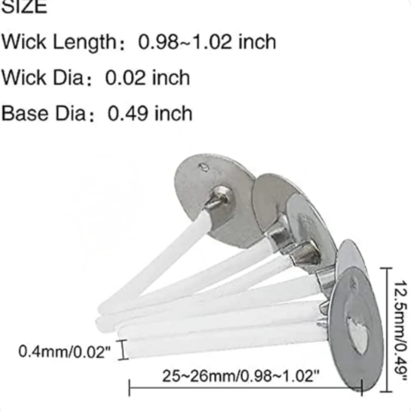 Candle Wicks - 1 inch 900-1000pc