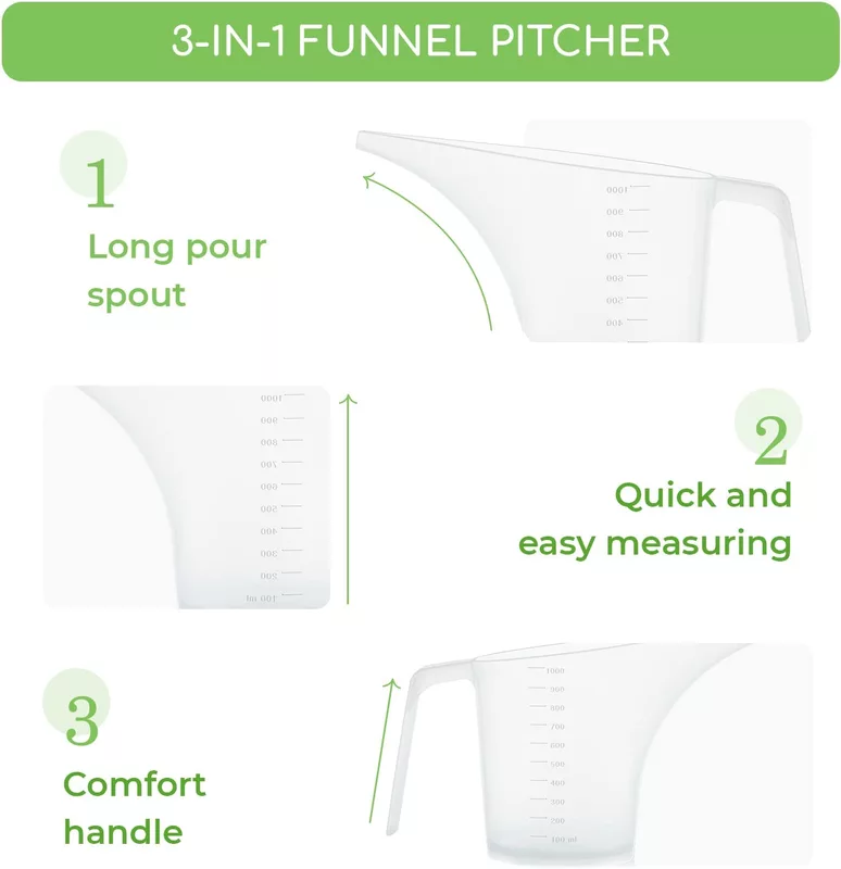 Pitcher Funnel 1000ml