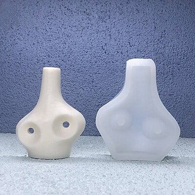 Silicon Mold Candle Vessel 1